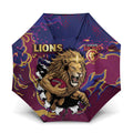 Brisbane Maroon Umbrella Lions Blazing Fire