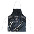 Carlton Navy Apron Captain With Aboriginal Art