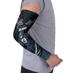 Custom Carlton Navy Arm Sleeves Captain With Aboriginal Art