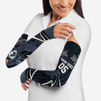 Custom Carlton Navy Arm Sleeves Captain With Aboriginal Art