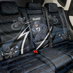 Carlton Navy Back Car Seat Cover Captain With Aboriginal Art