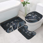 Carlton Navy Bathroom Set Captain With Aboriginal Art