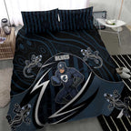 Carlton Navy Bedding Set Captain With Aboriginal Art