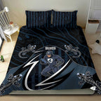 Carlton Navy Bedding Set Captain With Aboriginal Art