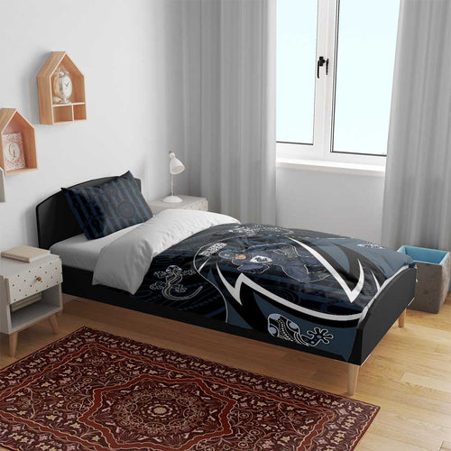 Carlton Navy Bedding Set Captain With Aboriginal Art