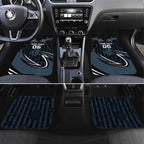 Custom Carlton Navy Car Mats Captain With Aboriginal Art