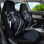 Carlton Navy Car Seat Cover Captain With Aboriginal Art
