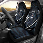 Carlton Navy Car Seat Cover Captain With Aboriginal Art