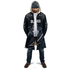 Custom Carlton Navy Cloak Captain With Aboriginal Art