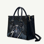 Carlton Navy Leather Bag Captain With Aboriginal Art