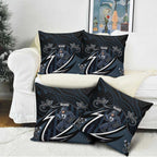Carlton Navy Pillow Cover Captain With Aboriginal Art