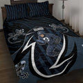 Carlton Navy Quilt Bed Set Captain With Aboriginal Art