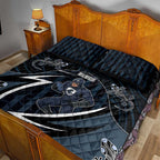Carlton Navy Quilt Bed Set Captain With Aboriginal Art