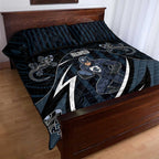 Carlton Navy Quilt Bed Set Captain With Aboriginal Art