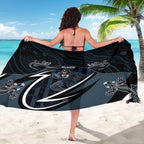 Carlton Navy Sarong Captain With Aboriginal Art