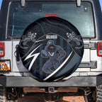 Carlton Navy Spare Tire Cover Captain With Aboriginal Art