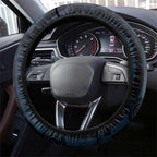 Carlton Navy Steering Wheel Cover Captain With Aboriginal Art