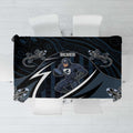 Carlton Navy Tablecloth Captain With Aboriginal Art