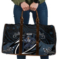 Carlton Navy Travel Bag Captain With Aboriginal Art