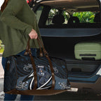 Carlton Navy Travel Bag Captain With Aboriginal Art