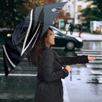 Carlton Navy Umbrella Captain With Aboriginal Art