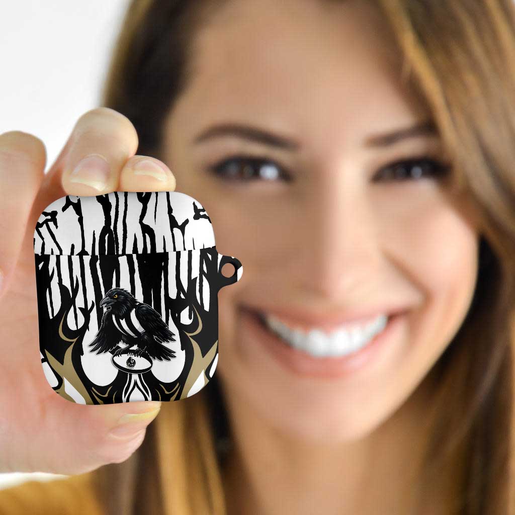 Collingwood Black AirPods Case Unique Style