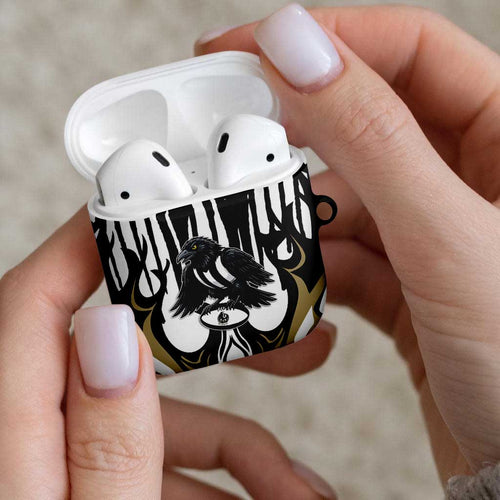 Collingwood Black AirPods Case Unique Style