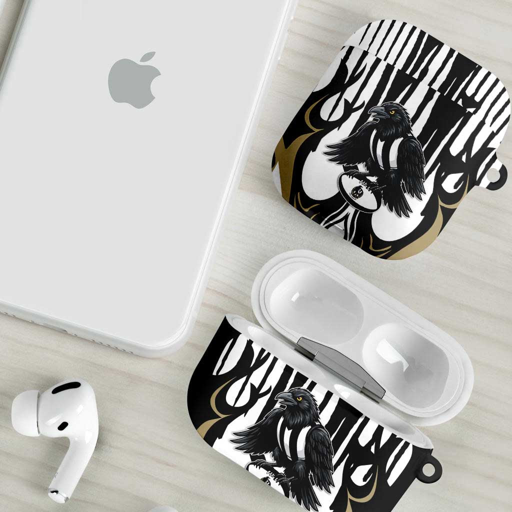 Collingwood Black AirPods Case Unique Style