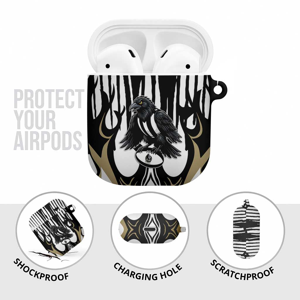 Collingwood Black AirPods Case Unique Style