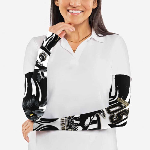 Custom Collingwood Black Arm Sleeves Unique Style
