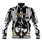 Custom Collingwood Black Baseball Jacket Unique Style