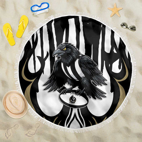 Collingwood Black Beach Blanket Unique Style
