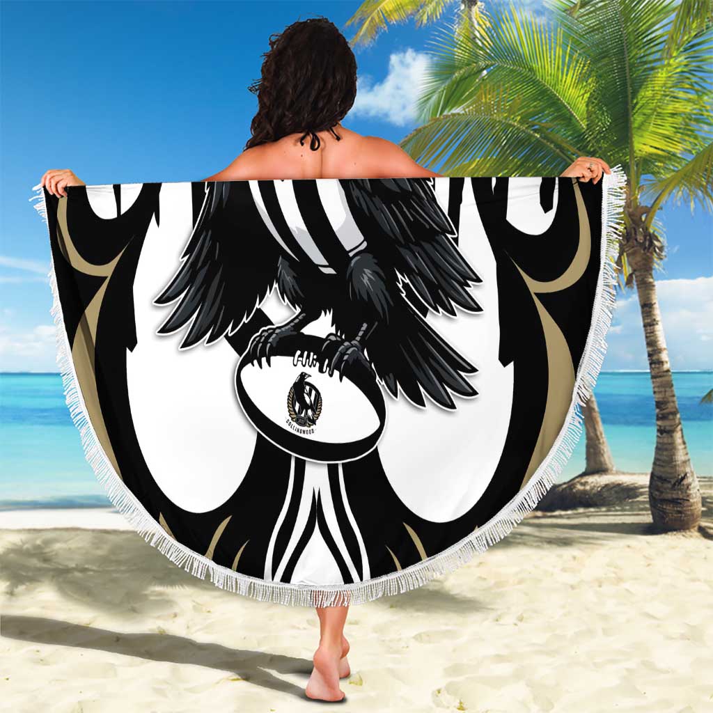 Collingwood Black Beach Blanket Unique Style