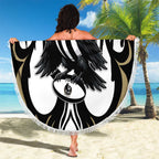 Collingwood Black Beach Blanket Unique Style