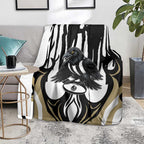 Collingwood Black Blanket Unique Style