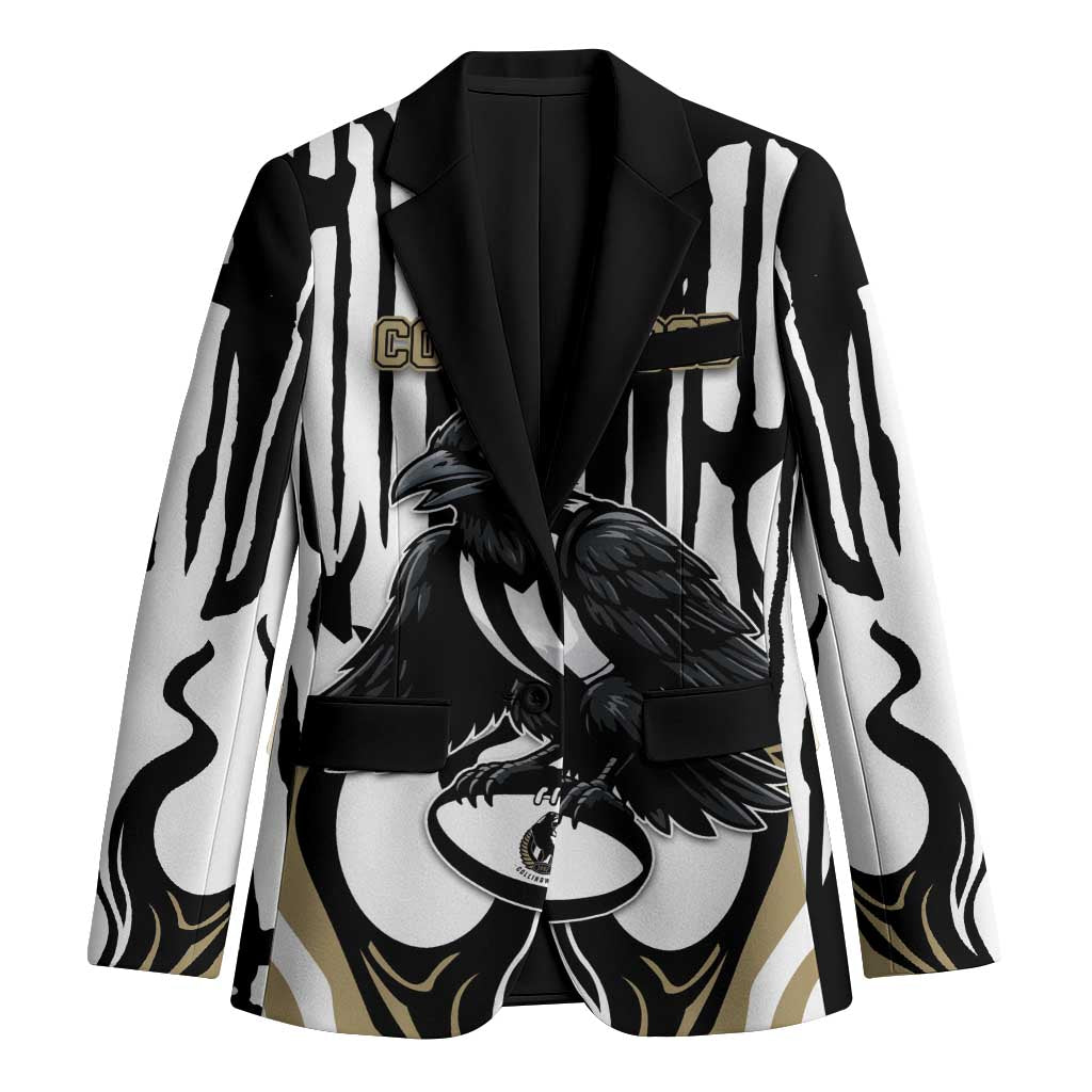 Custom Collingwood Black Blazer Unique Style