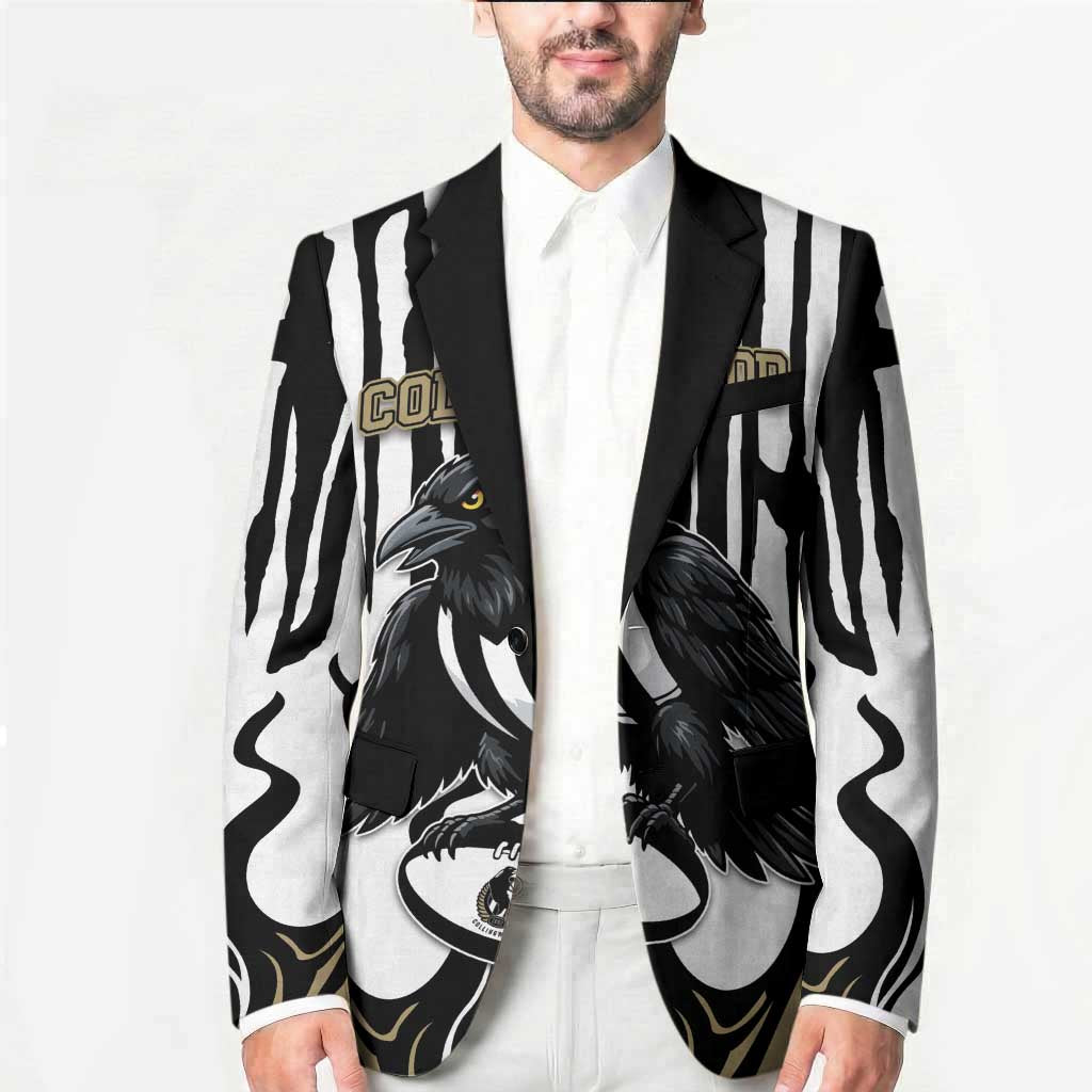 Custom Collingwood Black Blazer Unique Style