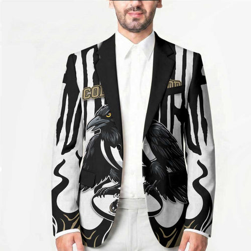 Custom Collingwood Black Blazer Unique Style