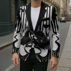 Custom Collingwood Black Blazer Unique Style