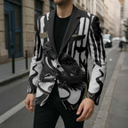 Custom Collingwood Black Blazer Unique Style