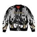 Custom Collingwood Black Bomber Jacket Unique Style