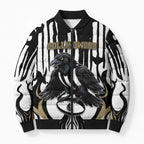 Custom Collingwood Black Bomber Puffer Jacket Unique Style