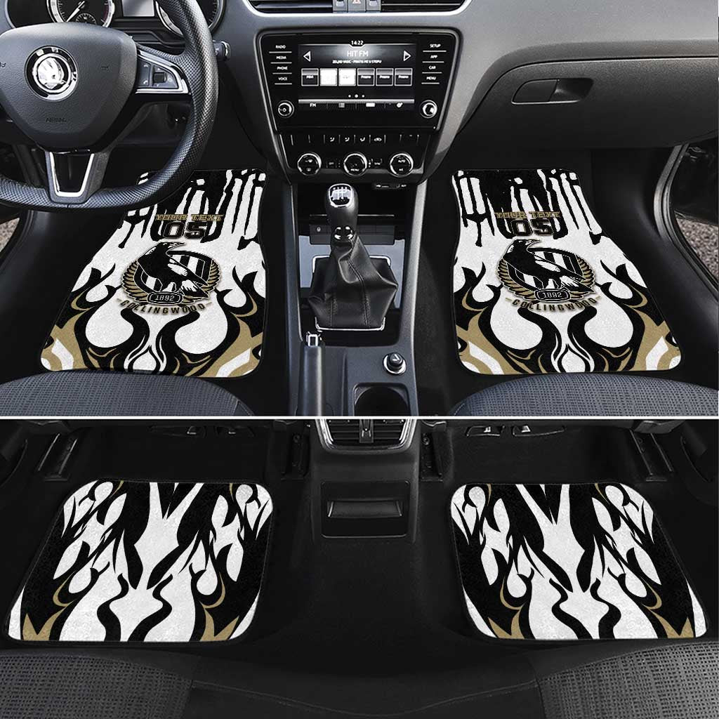 Custom Collingwood Black Car Mats Unique Style