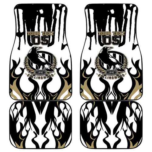 Custom Collingwood Black Car Mats Unique Style