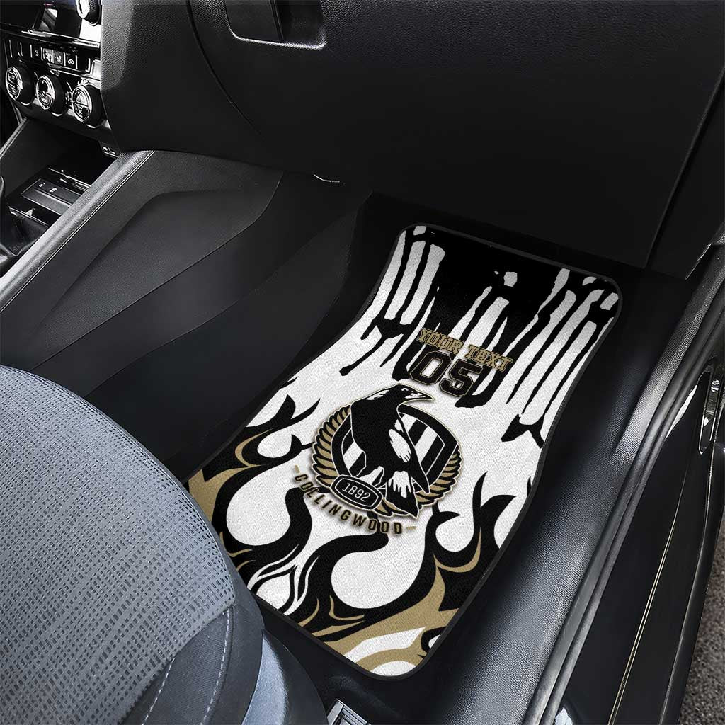 Custom Collingwood Black Car Mats Unique Style