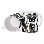 Custom Collingwood Black Ceramic Mug Unique Style