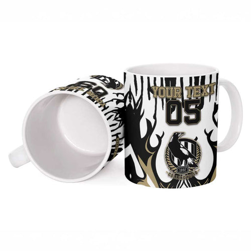Custom Collingwood Black Ceramic Mug Unique Style