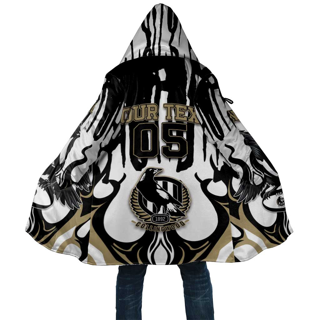 Custom Collingwood Black Cloak Unique Style