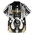 Custom Collingwood Black Family Matching Mermaid Dress and Hawaiian Shirt Unique Style