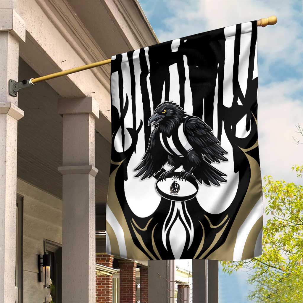 Collingwood Black Garden Flag Unique Style